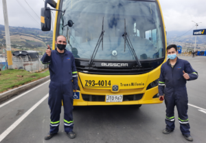 Fotografía de técnicos de Mantenimiento
